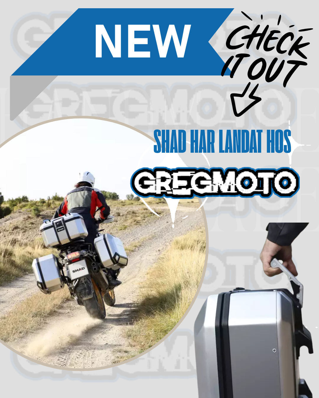 SHAD – smarta packlösningar för alla motorcyklister