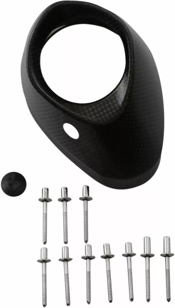 Akrapovic End Cap CF T33 1. típusú V-EC36