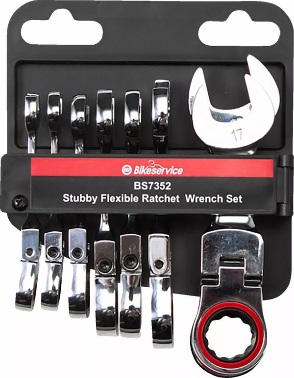 Bikeservice eszköz Flexhead Wrench 8PC BS7352