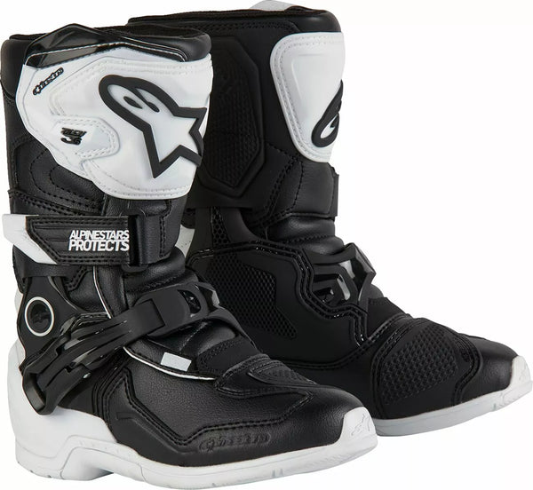 Alpinestars (MX) Boot T3S Kids WHT/BLK 2014524-21-10