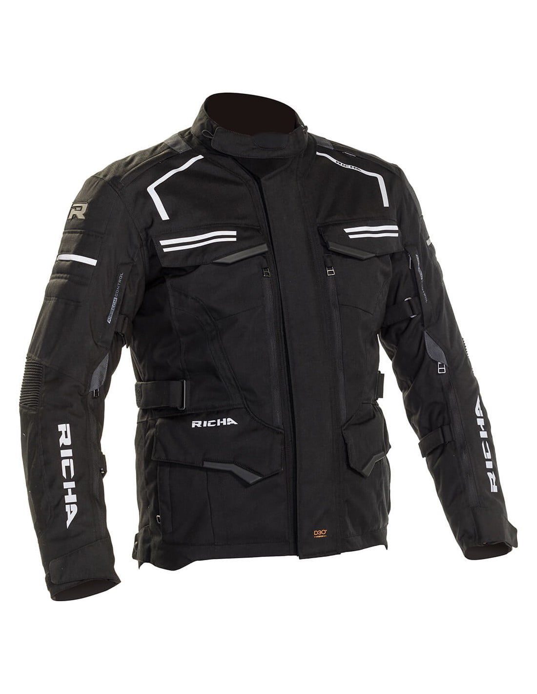 Richa textil Mc-Jacket Touareg 2 fekete