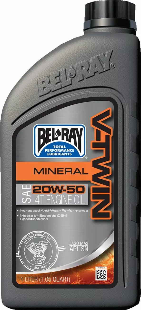 Bel-ray olaj VTWIN 20W50 1L 96905-BT1