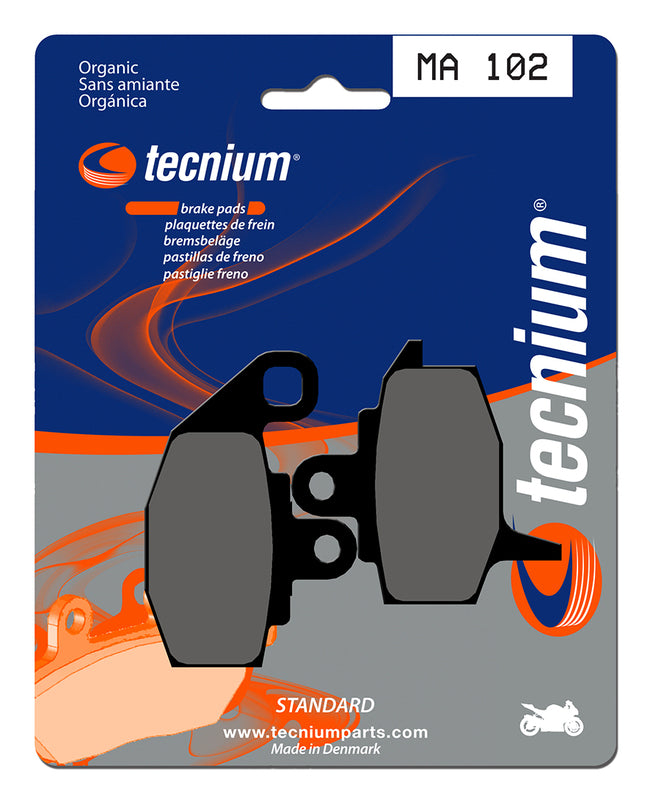 Tecnium Street Organic Brake Pads - MA102 1022327