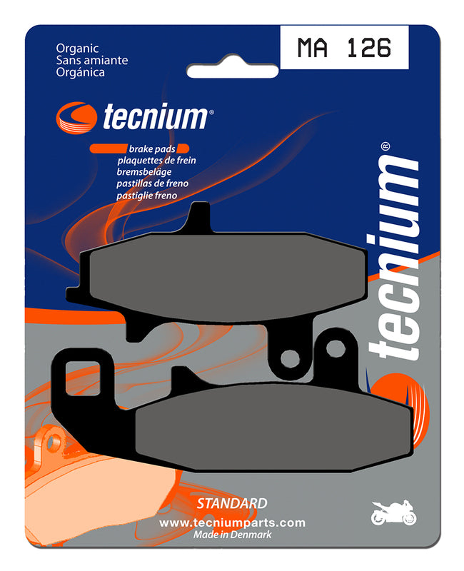 Tecnium Street Organic Brake Pads - MA126 1022347