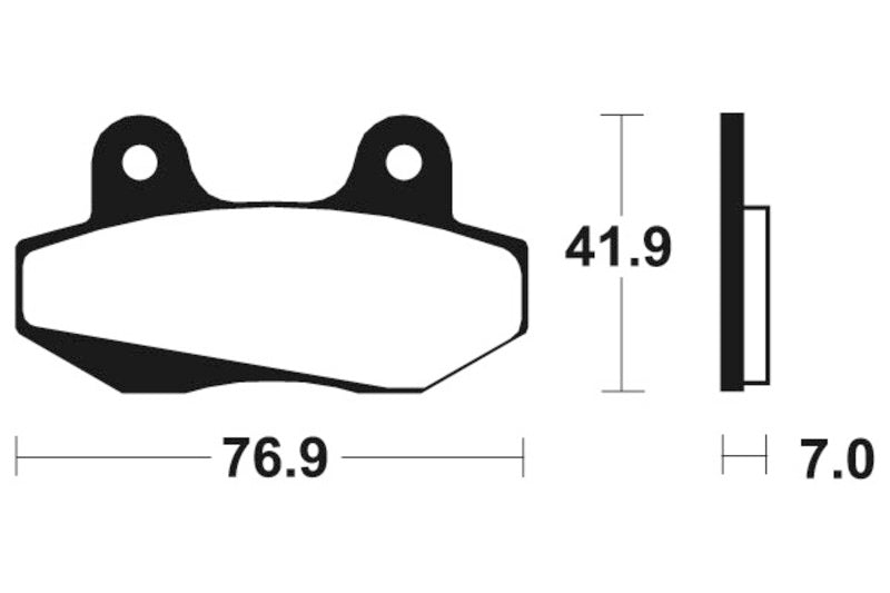 Tecnium utca organikus fékbetétek - MA51 1022524