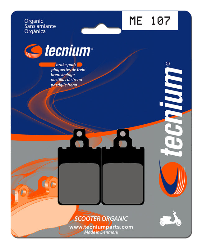 Tecnium Scooter Organic Brake Pads - Me107 1022609