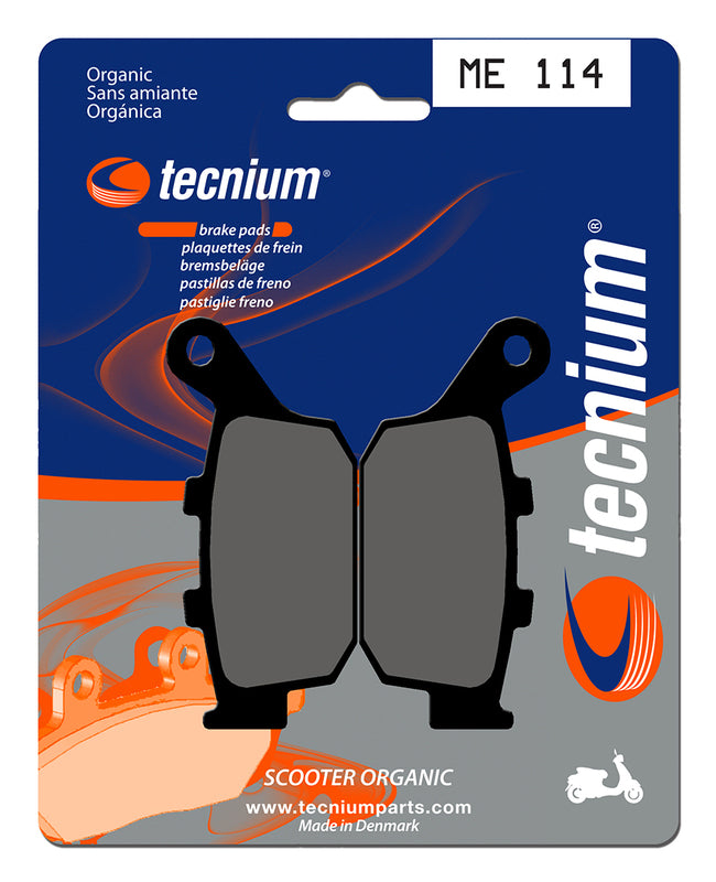 Tecnium Scooter Organic Brake Pads - Me114 1022611