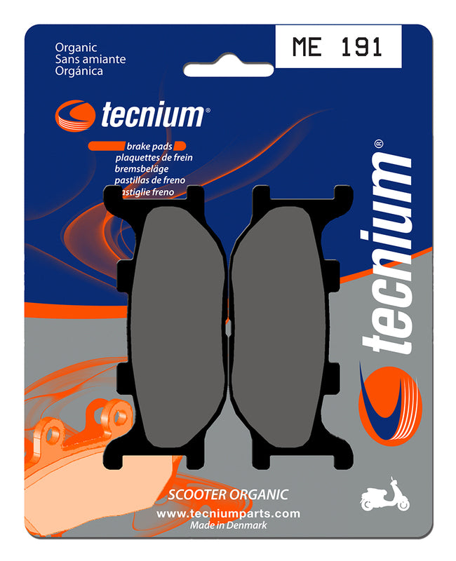 Tecnium Scooter Organic Brake Pads - Me191 1022632