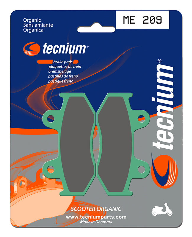 Tecnium Scooter Organic Brake Pads - Me209 1022637