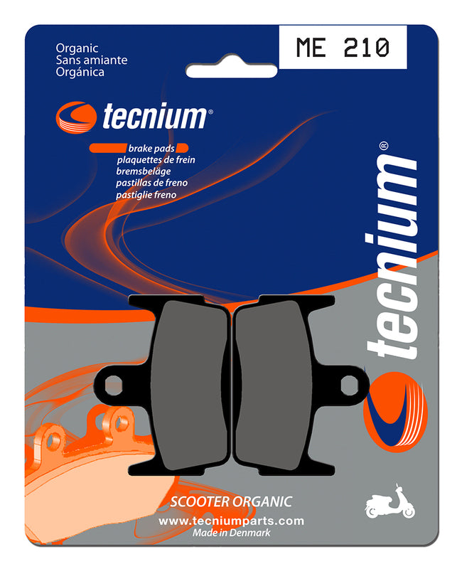 Tecnium Scooter Organic Brake Pads - Me210 1022638