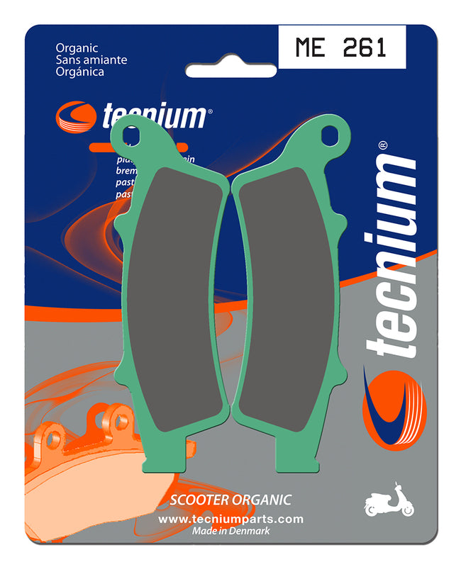 Tecnium Scooter Organic Brake Pads - Me261 1022658