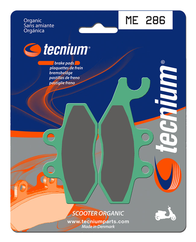 Tecnium Scooter Organic Brake Pads - Me286 1022668