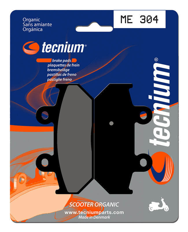 Tecnium Scooter Organic Brake Pads - Me304 1022672