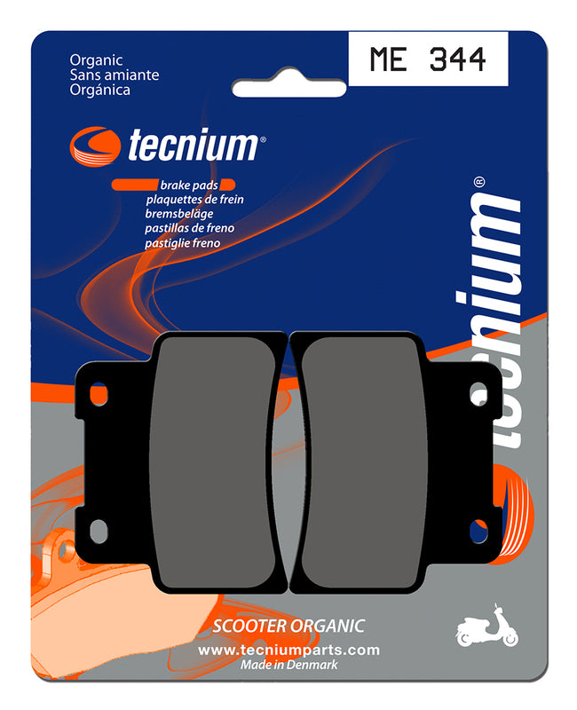 Tecnium Scooter Organic Brake Pads - Me344 1022683