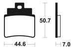 Tecnium MX/ATV szinterelt fémfékpárnák - MO275 1022869