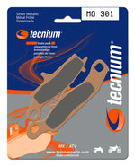 Tecnium MX/ATV Sintered Metal Brake Pads - Mo301 1022879