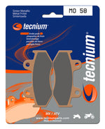 Tecnium MX/ATV Sintered Metal Brake Pads - MO58 1022914