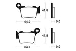 Tecnium Racing MX/ATV szintered fémfékpárnák - MOR291 1022976