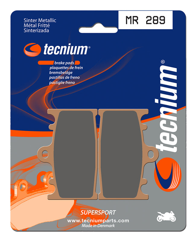 Tecnium Street Performance Sintered Metal Brake Pads - MR289 1023071