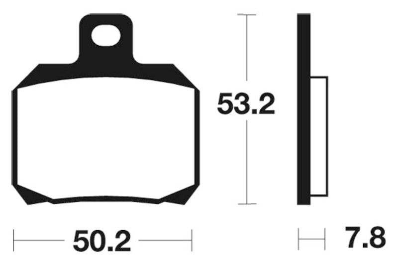 Tecnium Maxi Scooter szinterelt fémfékpárnák - MSS230 1023192