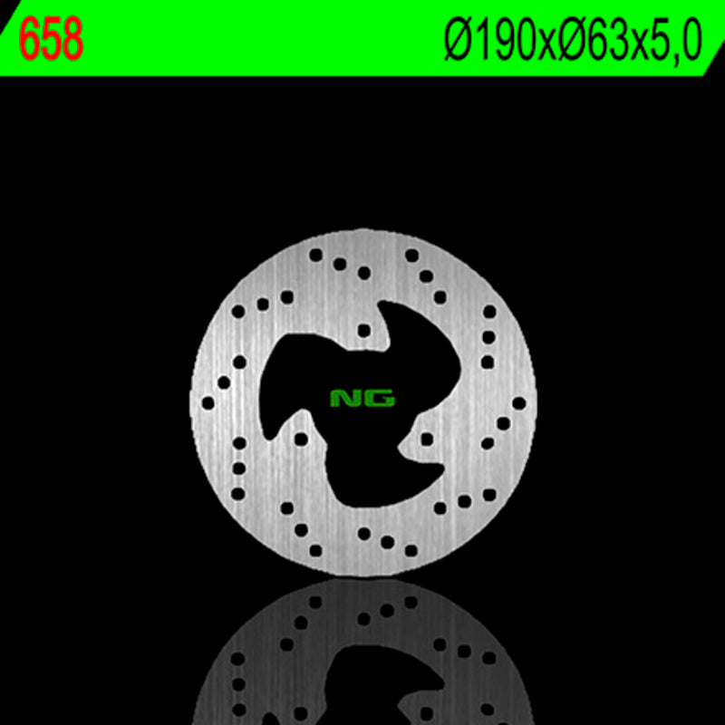 Ng brake brake disc round 658