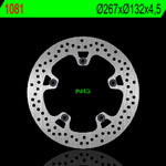 Ng brake disc round 1081