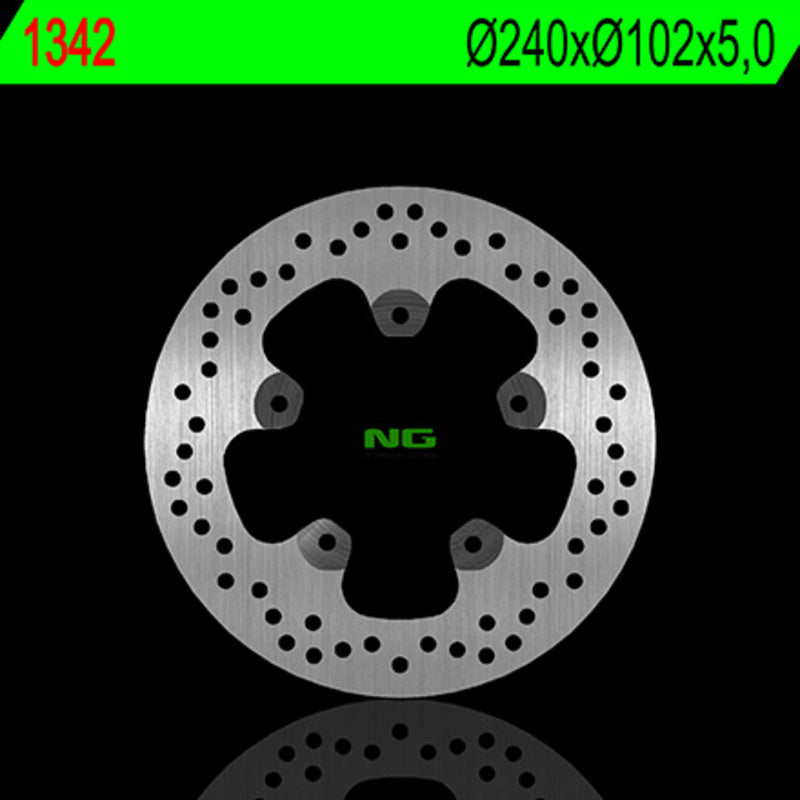 Ng brake disc round 1342