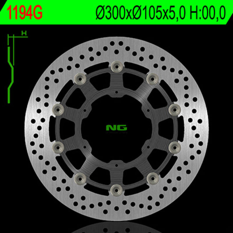 Ng féktárcs 1194 g