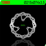 NG BRAKE DISC WAVE 1356X