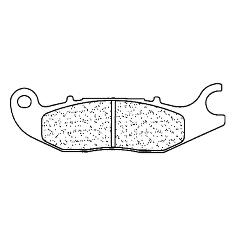 CL BRAKES utcai szinterezett fékbetétek - 1148A3+ 1148A3+ 