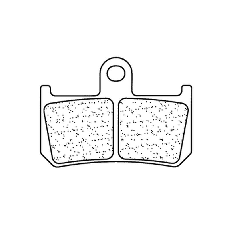 CL BRAKES utcai szinterezett fékbetétek - 1180A3+ 1180A3+ 