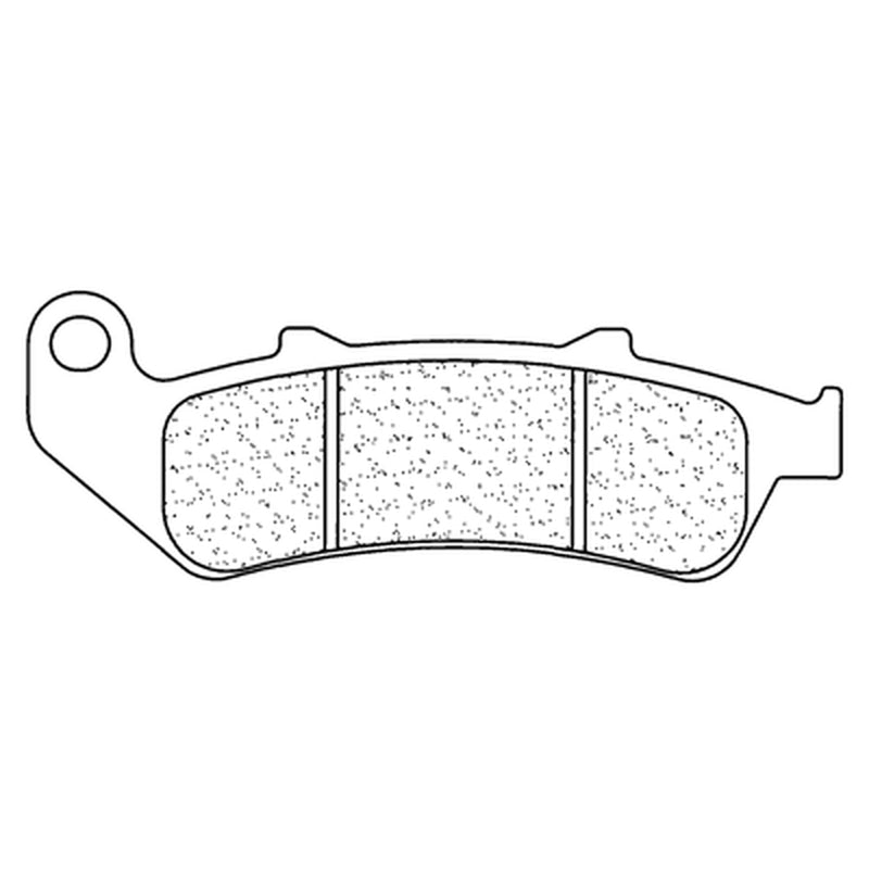 CL BRAKES utcai szinterezett fékbetétek - 2257A3+ 2257A3+ 