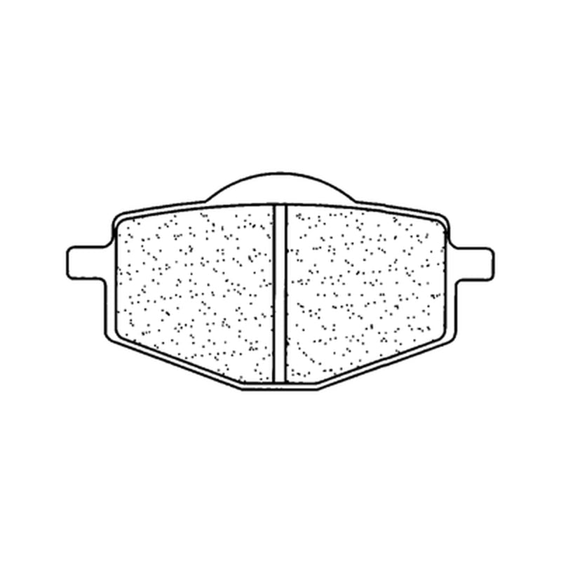 CL BRAKES utcai szinterezett fékbetétek - 2284A3+ 2284A3+ 