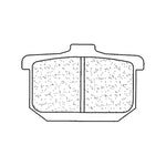 CL BRAKES Utcára tervezett szintermetál fékbetétek - 2285A3+ 2285A3+ 