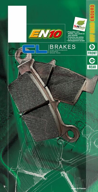 CL BRAKES Off-Road Sinterezett fékbetétek - 2288EN10 2288EN10 