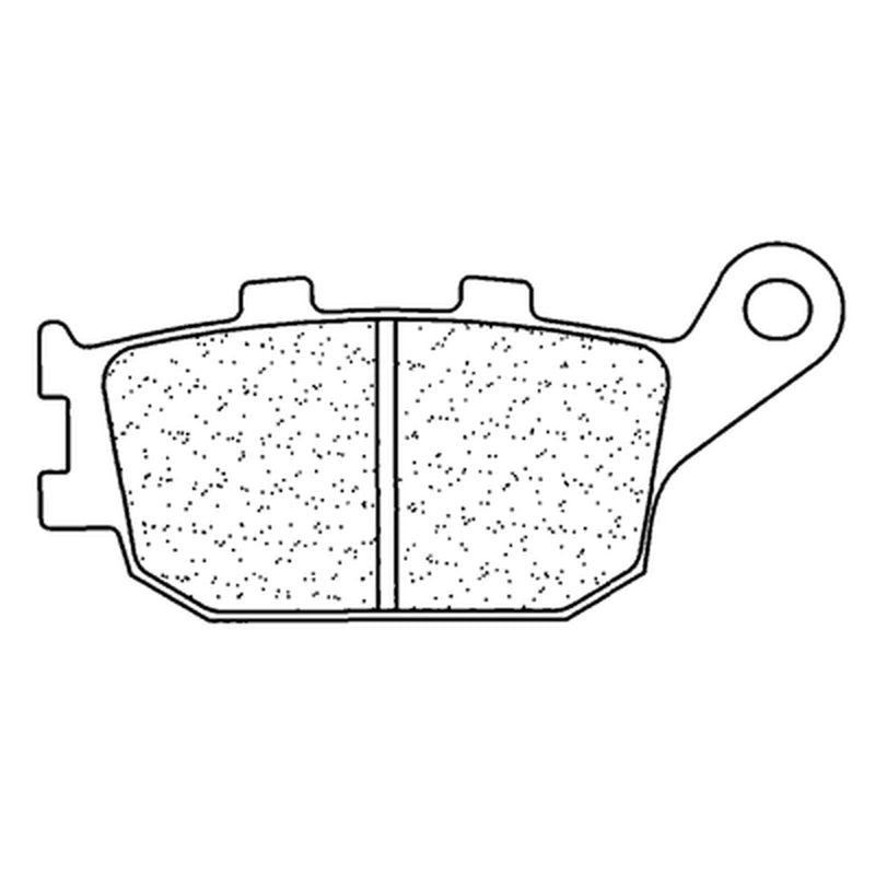 CL BRAKES utcai szinterezett fékbetétek - 2296RX3 2296RX3 