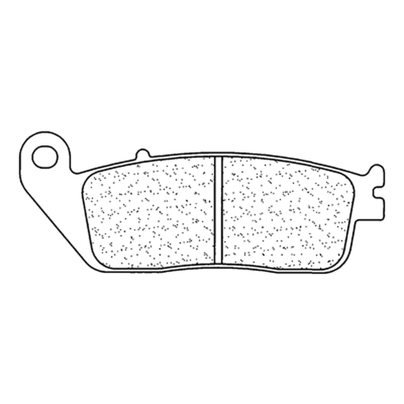 CL BRAKES utcai szinterezett fékbetétek - 2313S4 2313S4 