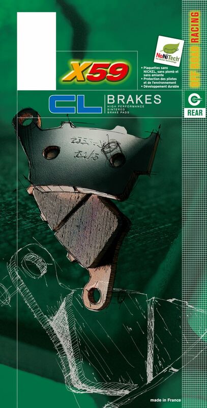 CL BRAKES Off-Road Sinterezett fékbetétek - 2314X59 2314X59 