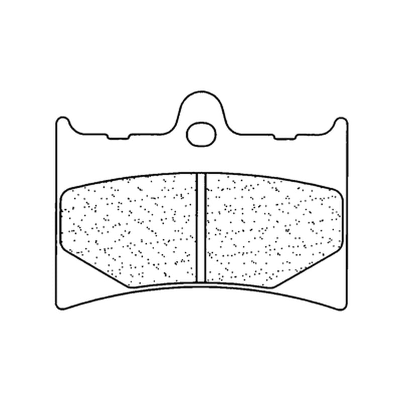 CL BRAKES Utca Sinterezett Fém Féktárcsák - 2398A3+ 2398A3+ 