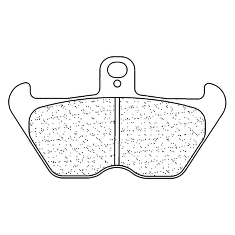 CL BRAKES utcai szinterezett fékbetétek - 2430A3+ 2430A3+ 