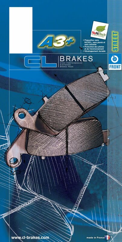 CL BRAKES Street Sinterezett Fém Fékbetétek - 2699A3+ 2699A3+ 