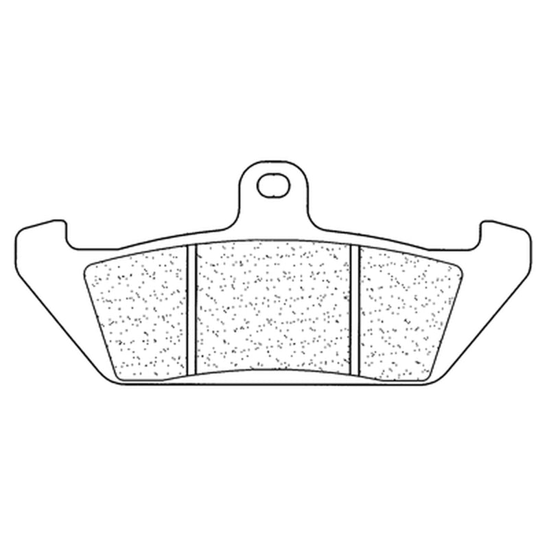 CL BRAKES Utca Sinterezett Fém Féktárcsák - 2801A3+ 2801A3+ 