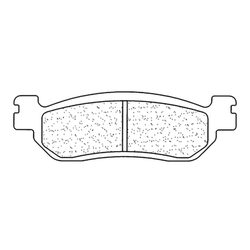 CL BRAKES utcai szinterezett fékbetétek - 2828S4 2828S4 