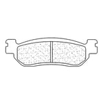 CL BRAKES utcai szinterezett fékbetétek - 2828S4 2828S4 