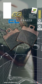 CL BRAKES Scooter Sintered Metal Brake pads - 3009SC 3009SC