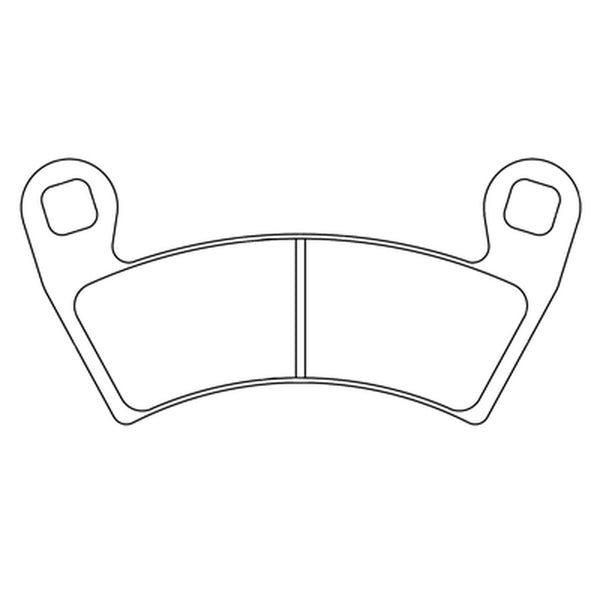 CL fékek ATV szinterelt fémfékpárnák - 1229ATV1 1229ATV1