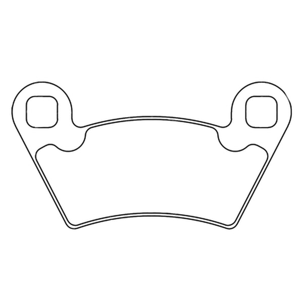 CL BRAKES ATV Sinterezett fékbetétek - 1230ATV1 1230ATV1 