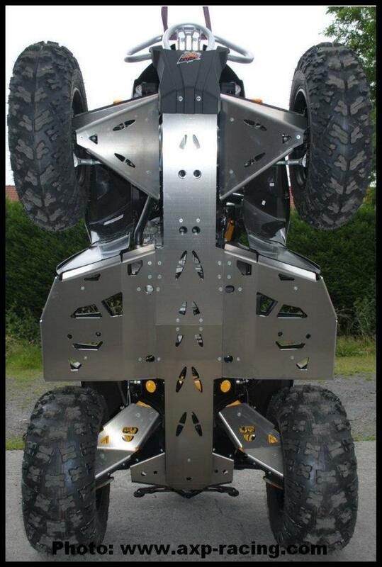 AXP Central Skid lemez - Alumínium 6 mm -es lehet -Am Renegade G2 AX1220