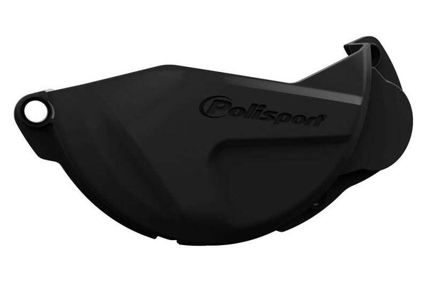 Rendőrségi kikötő tengelykapcsoló borító védelme fekete Honda CRF250R 84411001