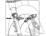 Denali Fender Light Mount Harley Davidson Lah.23.10800.B